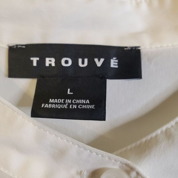 Trouve white long-sleeved - Picture 3 of 5